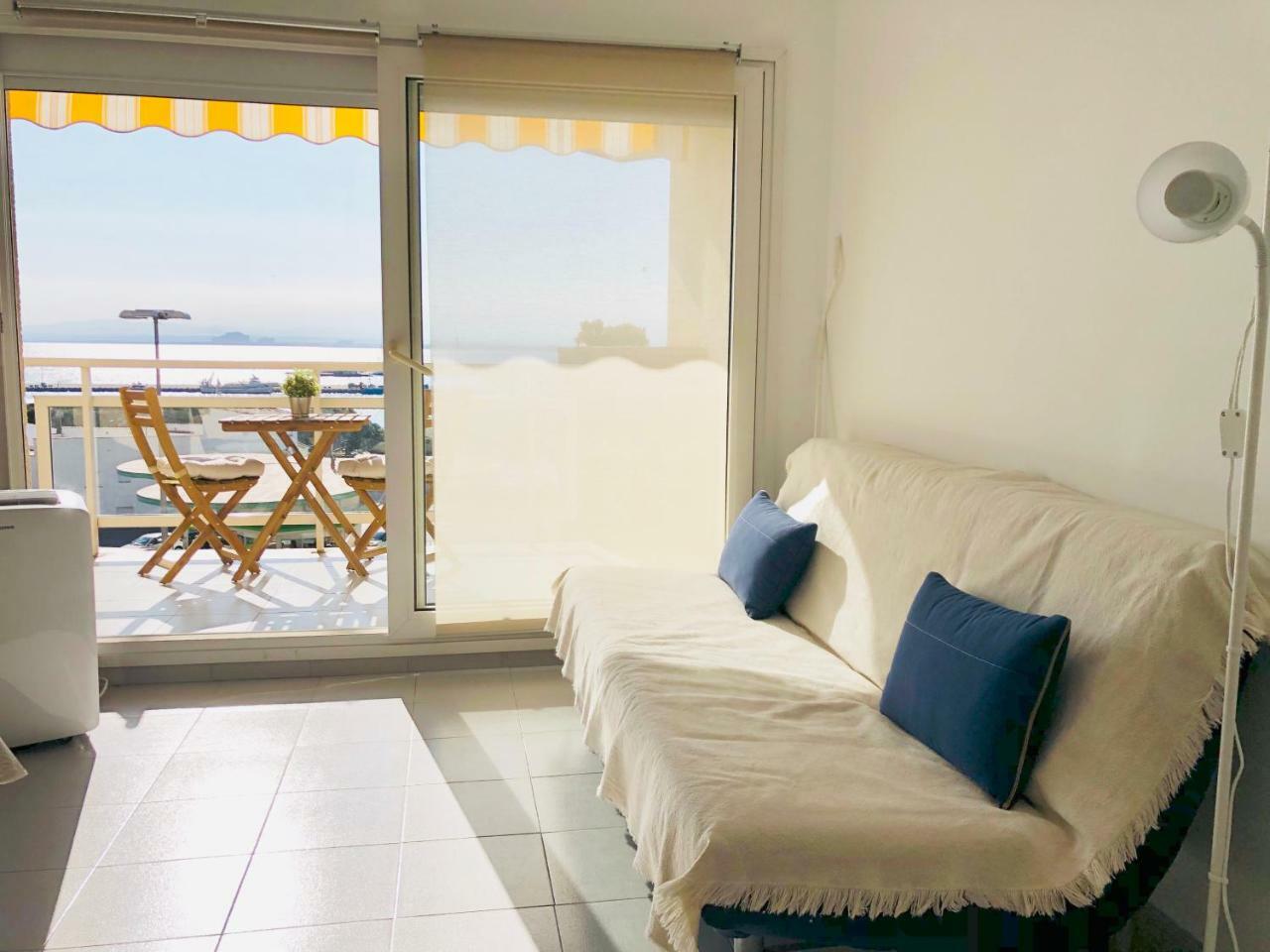 Roc Mar 3 3D - Apartamento Cerca Del Centro Y De La Playa - Terraza Con Vistas Al Mar Y Al Puerto 罗萨斯 外观 照片